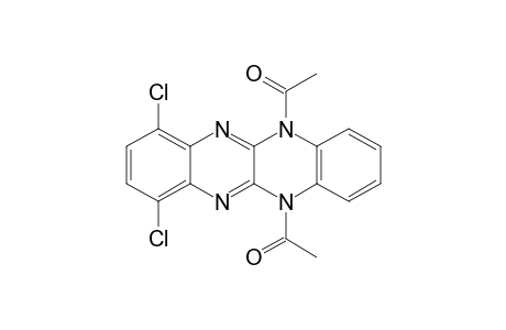 5,12-Diacetyl-7,10-dichloro-5,12-dihydroquinoxalino[2,3-b]quinoxaline