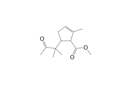 Methyl 2-(1,1-dimethyl-2-oxopropyl)-5-methylcyclopentene1-carboxylate