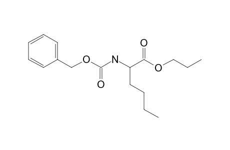 L-Norleucine, N-benzyloxycarbonyl-, propyl ester