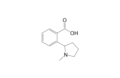 2-(1-Methyl-2-pyrrolidinyl)benzoic acid