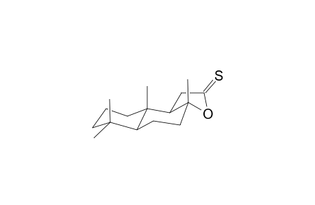 13,14,15,16-Tetranorlabdan-8.alpha.,12-thionolide