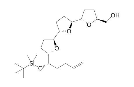 (5S,6S,9S,10S,13S,14S,17S)-5-tert-Butyldimethylsiloxy-18-hydroxy-6,9;10,13;14,17-triepoxy-1-octadecene
