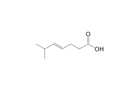 (E)-6-Methyl-4-heptenoic acid