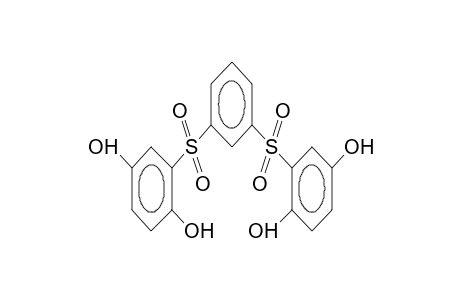 1,3-bis(2,5-dihydroxyphenylsulfonyl)benzene