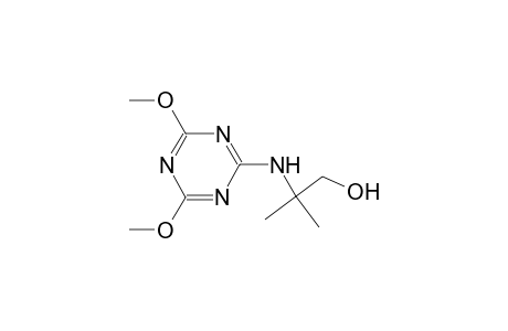 1-propanol, 2-[(4,6-dimethoxy-1,3,5-triazin-2-yl)amino]-2-methyl-