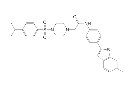 1-piperazineacetamide, N-[4-(6-methyl-2-benzothiazolyl)phenyl]-4-[[4-(1-methylethyl)phenyl]sulfonyl]-
