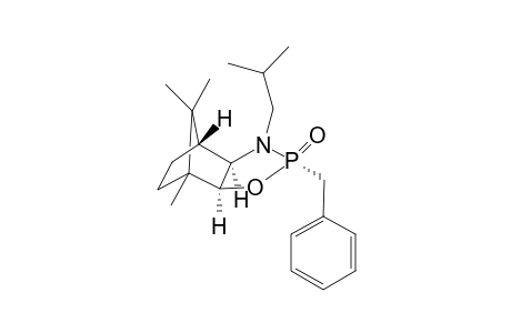 cis-(2R,3aR,4R,7aS)-2-(Phenylmethyl)-3-(2,2-dimethylethyl)-7,8,8-trimethyldecahydro-4a,7-methano-1H-1,3,2-oxazaphorinane-2-oxide