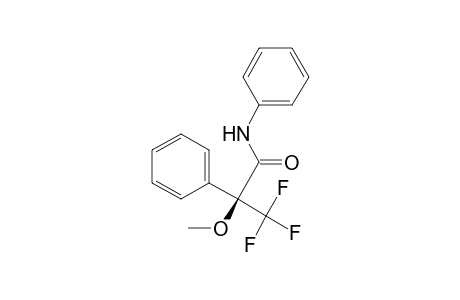 (S)-N-Phenyl-2-methoxy-2-phenyl-3,3,3-trifluoropropionamide