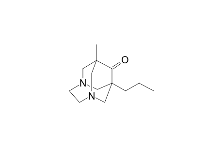 1-Methyl-8-propyl-3,6-diazahomoadamantan-9-one