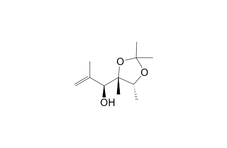 (2R,3S,4S)-2,3-O-Isopropylidene-3,5-dimethyl-hex-5-ene-2,3,4-triol