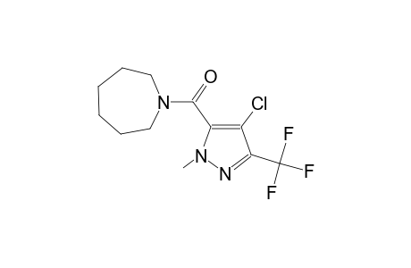 1-{[4-chloro-1-methyl-3-(trifluoromethyl)-1H-pyrazol-5-yl]carbonyl}hexahydro-1H-azepine