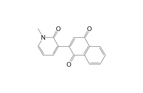 2-(1,2-dihydro-1-methyl-2-oxopyridin-3-yl)-1,4-naphthoquinone
