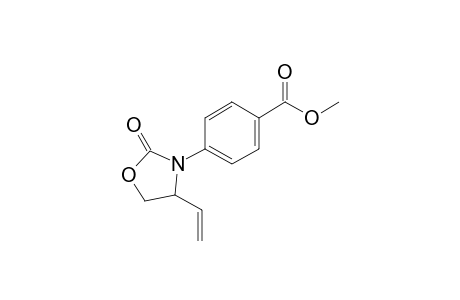 4-(2-keto-4-vinyl-oxazolidin-3-yl)benzoic acid methyl ester