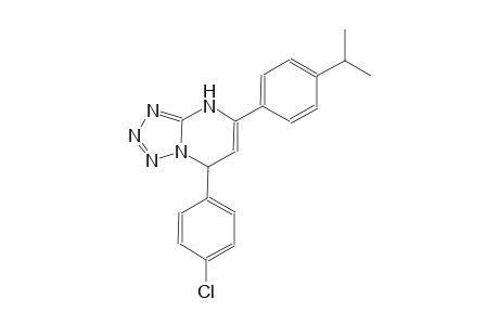 tetrazolo[1,5-a]pyrimidine, 7-(4-chlorophenyl)-4,7-dihydro-5-[4-(1-methylethyl)phenyl]-