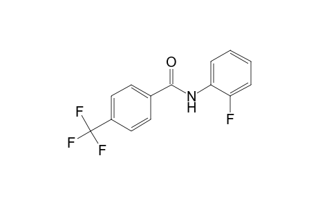 Benzamide, N-(2-fluorophenyl)-4-trifluoromethyl-