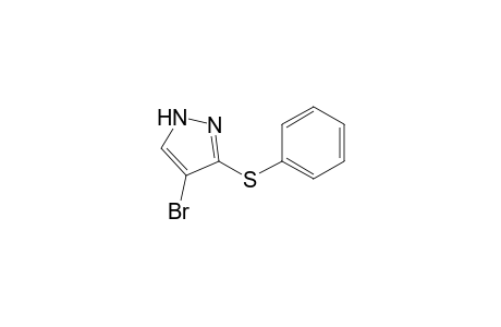 1H-Pyrazole, 4-bromo-3-(phenylthio)-