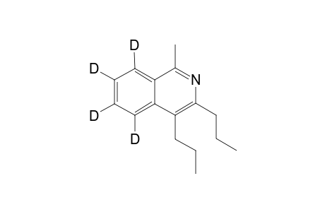 5,6,7,8-Tetradeuterio-1-methyl-3,4-dipropylisoquinoline