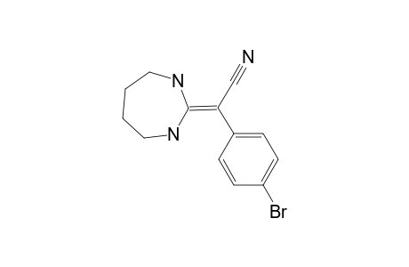 (2-HEXAHYDRO-1H-1,3-DIAZEPINYLIDENE)-(4-BROMOPHENYL)-ACETONITRILE