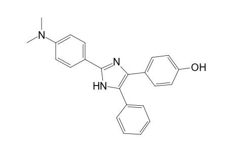 Phenol, 4-[2-[4-(dimethylamino)phenyl]-5-phenyl-1H-imidazol-4-yl]-
