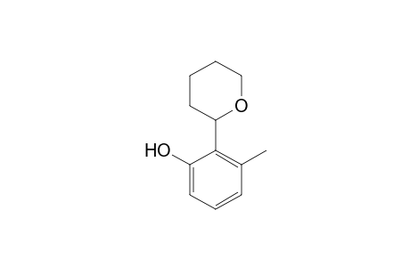3-methyl-2-(2-oxanyl)phenol