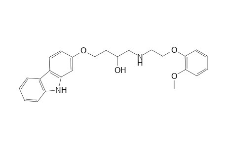 4-(9H-Carbazol-2-yloxy)-1-{[2-(2-methoxyphenoxy)ethyl]-amino}-2-butanol