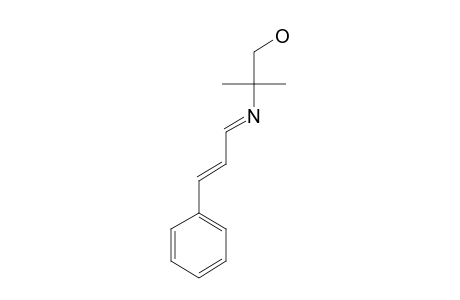 2-METHYL-2-[(3-PHENYL-2-PROPENYLIDENE)-AMINO]-1-PROPANOL