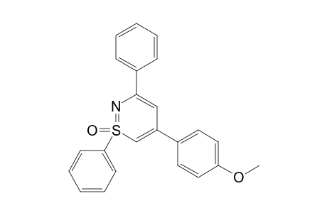 1,3-Diphenyl-5-(4-methoxyphenyl)-1,2-thiazine 1-oxide