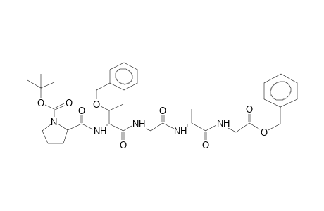 TERT-BUTOXYCARBONYL-PROLINE-(BENZYL)THREONINE-GLYCINE-ALANINE-GLYCINE-O-BENZYL