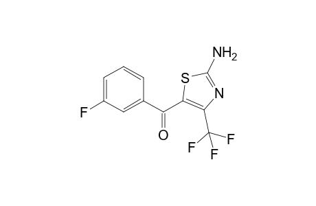 2-Amino-5-(m-fluorobenzoyl)-4-(trifluoromethyl)-thiazole