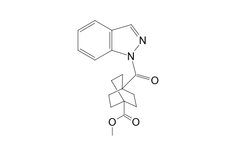 methyl 1-(indazole-1-carbonyl)bicyclo[2.2.2]octane-4-carboxylate