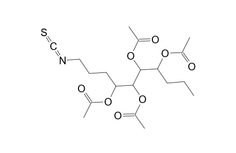 2,3-Bis(acetyloxy)-1-[1-(acetyloxy)butyl]-6-isothiocyanatohexyl acetate