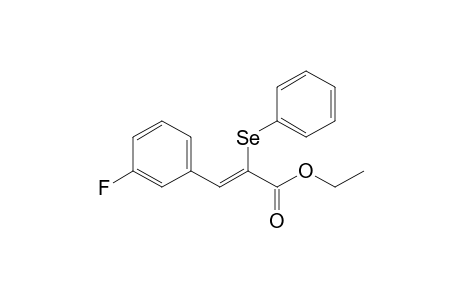 (Z)-3-(3-fluorophenyl)-2-(phenylseleno)-2-propenoic acid ethyl ester