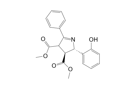 2-(2-hydroxyphenyl)-5-phenyl-3,4-trans-dimethoxycarbonyl-2,3,4-trihydropyrrole