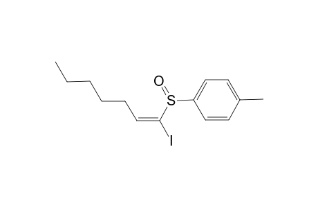 1-Iodo-2-n-pentyl-1-(4-methylphenylsulfinyl)ethene