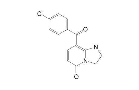 8-(4-CHLOROBENZOYL)-2,3-DIHYDROIMIDAZO-[1,2-A]-PYRIDIN-5(1H)-ONE
