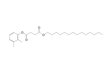 Succinic acid, 2,3-dimethylphenyl tetradecyl ester