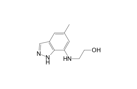 2-[(5-methyl-1H-indazol-7-yl)amino]ethanol