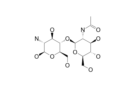 2-ACETAMIDO-2-DEOXY-BETA-D-GLUCOPYRANOSYL-(1->4)-2-AMINO-2-DEOXY-D-GLUCOSE;GLCNACGLCN
