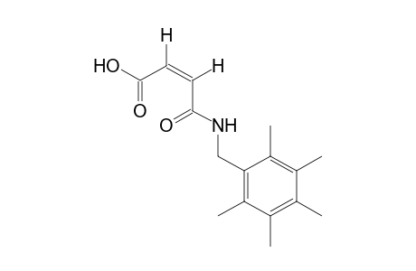 N-(2,3,4,5,6-pentamethylbenzyl)maleamic acid