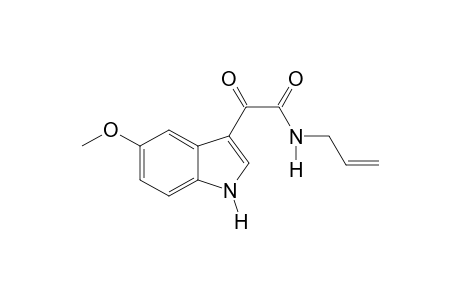 5-Methoxyindole-3-yl-glyoxylallylamide