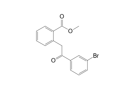 2-[2-(3-bromophenyl)-2-keto-ethyl]benzoic acid methyl ester