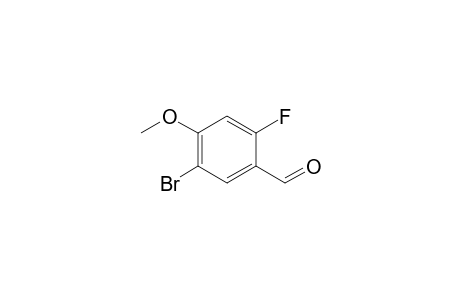5-Bromo-2-fluoro-4-methoxybenzaldehyde
