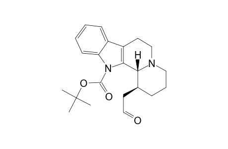 (1S,12bR)-1-(2-ketoethyl)-2,3,4,6,7,12b-hexahydro-1H-pyrido[2,1-a]$b-carboline-12-carboxylic acid tert-butyl ester