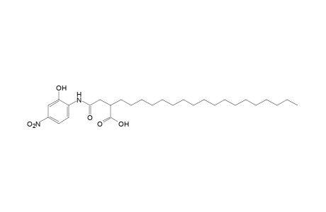 2'-hydroxy-4'-nitro-2-octadecylsuccinanilic acid