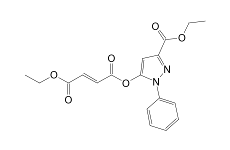 1-[3-(Ethoxycarbonyl)-1-phenyl-1H-pyrazol-5-yl]-4-ethyl(E)-2-butenedioate
