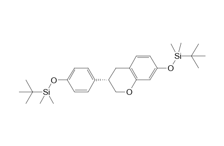 tert-butyl-[4-[(3S)-7-[tert-butyl(dimethyl)silyl]oxychroman-3-yl]phenoxy]-dimethyl-silane