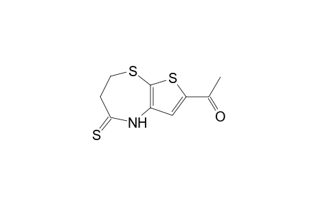 2-Acetyl-6,7-dihydrothieno[2,3-b][1,4]thiazepin-5(4H)-thione