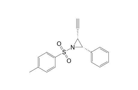 (2R,3S)-2-ethynyl-3-phenyl-1-(p-tolylsulfonyl)aziridine