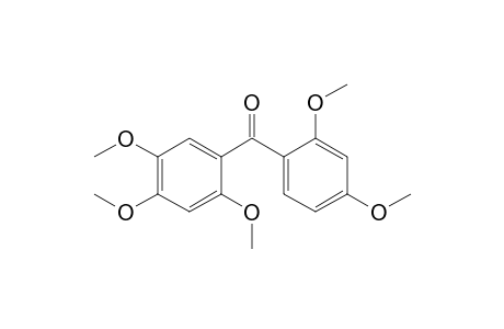 (2,4-Dimethoxyphenyl)(2,4,5-trimethoxyphenyl)methanone
