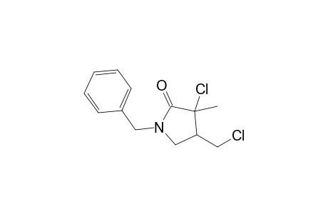 1-Benzyl-3-chloro-4-(chloromethyl)-3-methyl-2-pyrrolidone